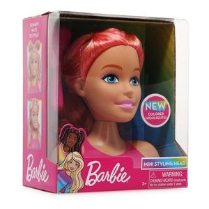 Barbie Mini Styling Head with Pink Hair